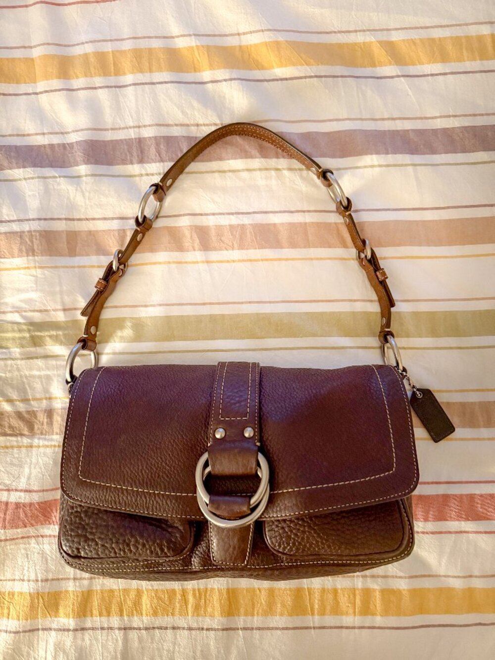 COACH Chelsea Pebble Leather Purse